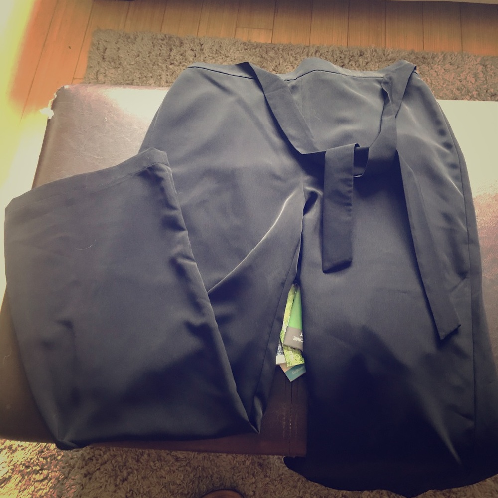 Satin like slacks